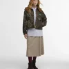 Barbour x GANNI Leopardmönstrad vaxad anorak Barbour x GANNI Leopardmönstrad vaxad anorak