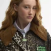 Barbour x GANNI Leopardmönstrad vaxad anorak Barbour x GANNI Leopardmönstrad vaxad anorak