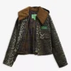 Barbour x GANNI Leopardmönstrad vaxad anorak Barbour x GANNI Leopardmönstrad vaxad anorak