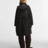 Barbour x GANNI Peplum lång quiltad jacka Barbour x GANNI Peplum lång quiltad jacka