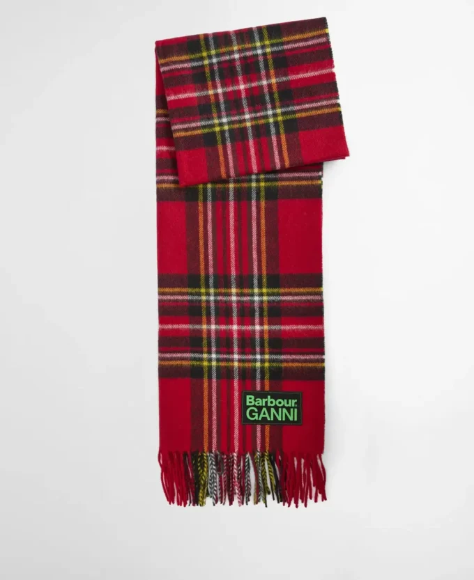 Barbour x GANNI Tartan Scarf Barbour x GANNI Tartan Scarf