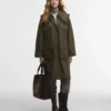 Barbour x GANNI Vattentät parkasjacka Barbour x GANNI Vattentät parkasjacka