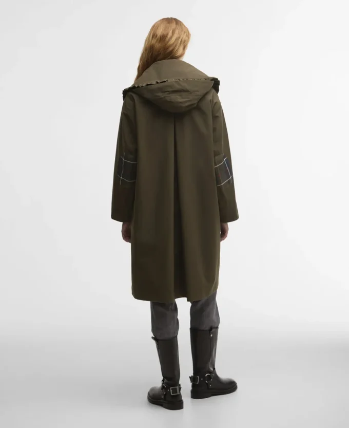 Barbour x GANNI Vattentät parkasjacka Barbour x GANNI Vattentät parkasjacka