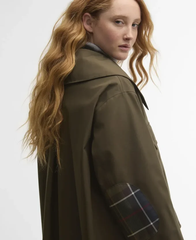Barbour x GANNI Vattentät parkasjacka Barbour x GANNI Vattentät parkasjacka