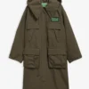 Barbour x GANNI Vattentät parkasjacka Barbour x GANNI Vattentät parkasjacka