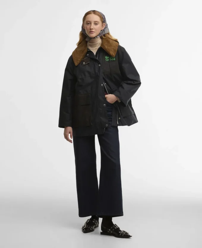Barbour x GANNI Vaxad duffelrock Barbour x GANNI Vaxad duffelrock