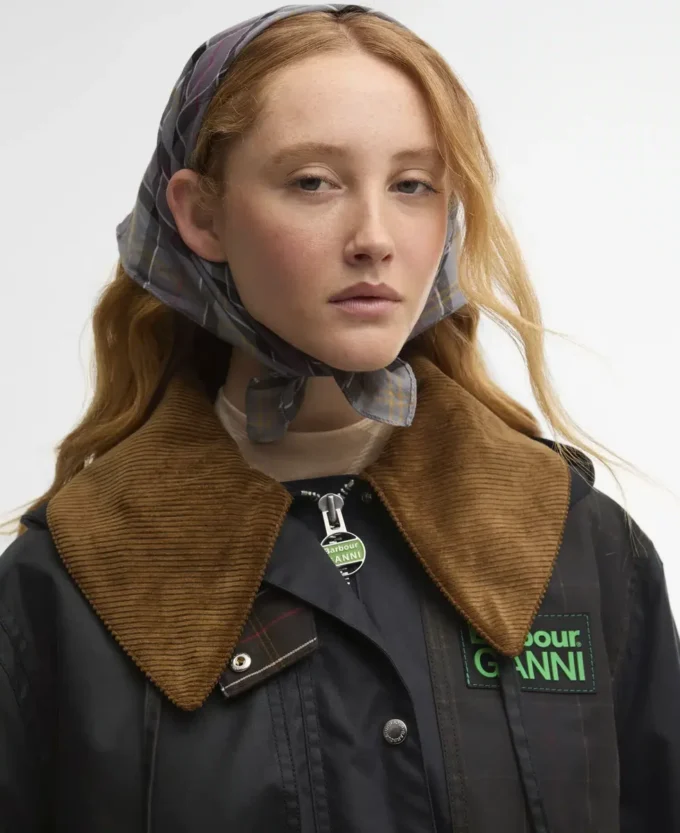 Barbour x GANNI Vaxad duffelrock Barbour x GANNI Vaxad duffelrock
