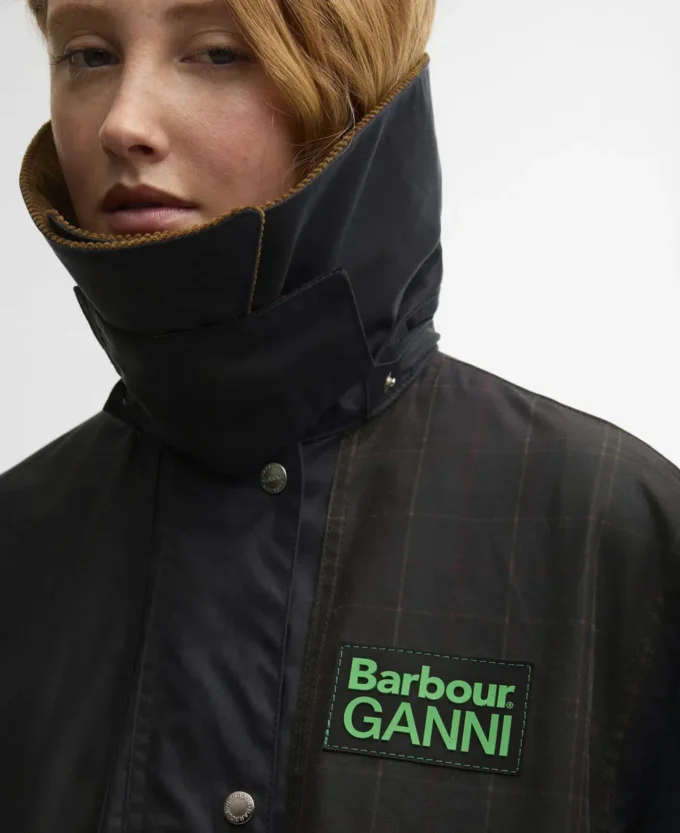 Barbour x GANNI Vaxad duffelrock Barbour x GANNI Vaxad duffelrock