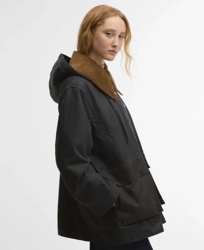 Barbour x GANNI Vaxad duffelrock Barbour x GANNI Vaxad duffelrock