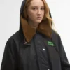 Barbour x GANNI Vaxad duffelrock Barbour x GANNI Vaxad duffelrock