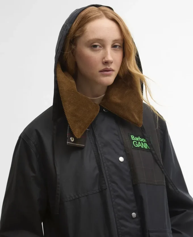 Barbour x GANNI Vaxad duffelrock Barbour x GANNI Vaxad duffelrock