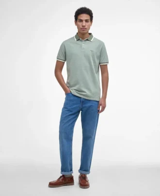 Barnard kortärmad polotröja