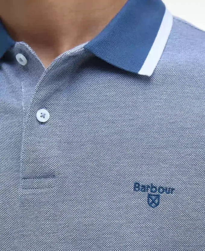Barnard kortärmad polotröja