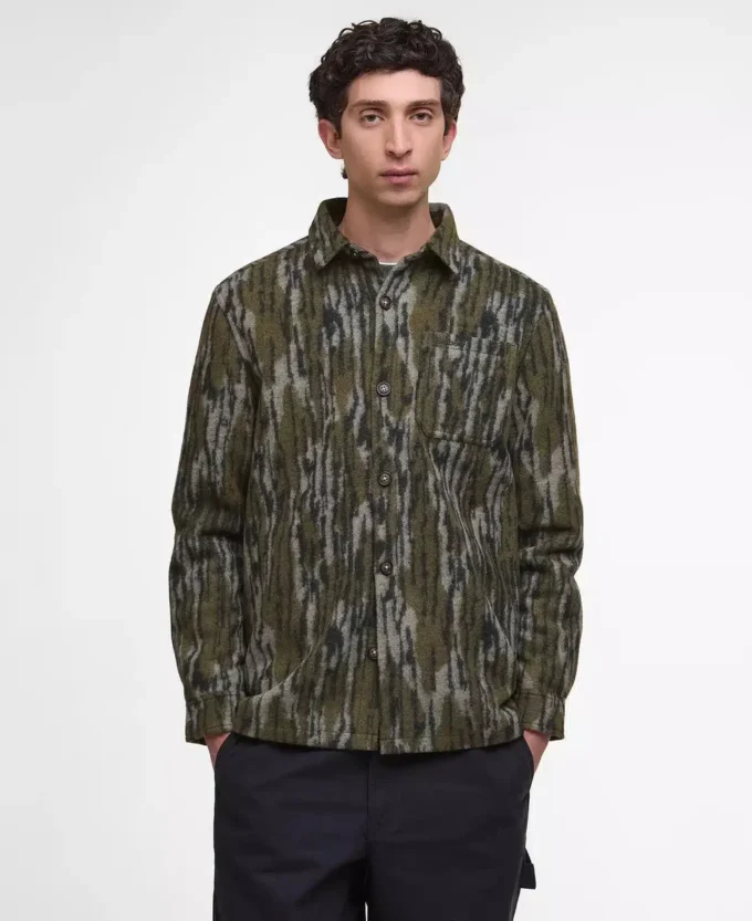 Boldon Relaxed Camo Overshirt Boldon Relaxed Camo Overshirt