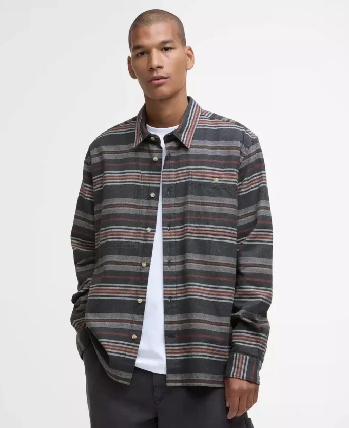 Bowscale Striped Relaxed Shirt Bowscale Striped Relaxed Shirt