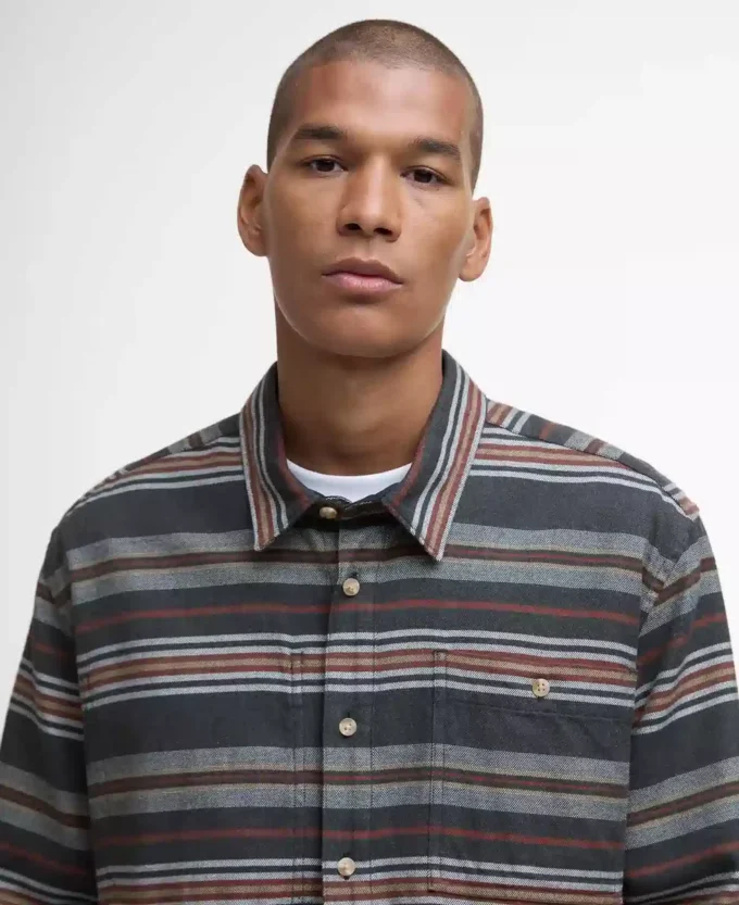 Bowscale Striped Relaxed Shirt Bowscale Striped Relaxed Shirt