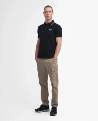 Evan kortärmad polotröja