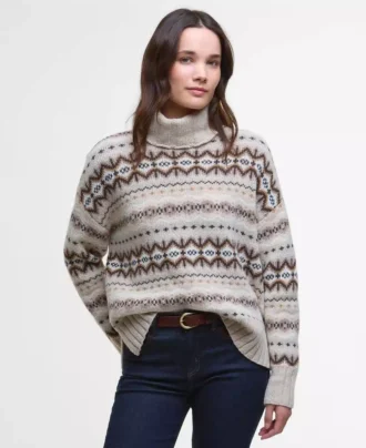 Helen Fair Isle Roll-Neck Jumper