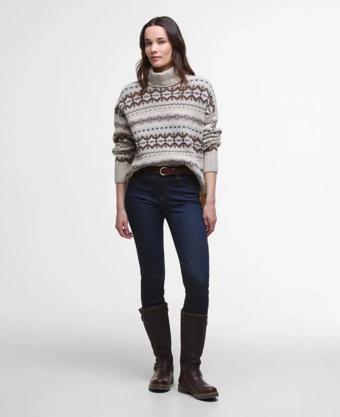 Helen Fair Isle Roll-Neck Jumper Helen Fair Isle Roll-Neck Jumper