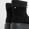 Imelda Zip-Front Ankle Boots