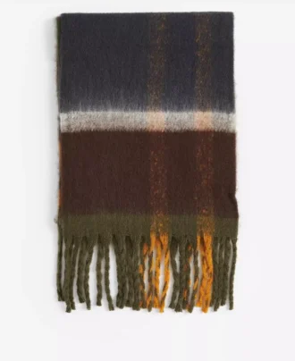 Isla Tartan Boucle Scarf