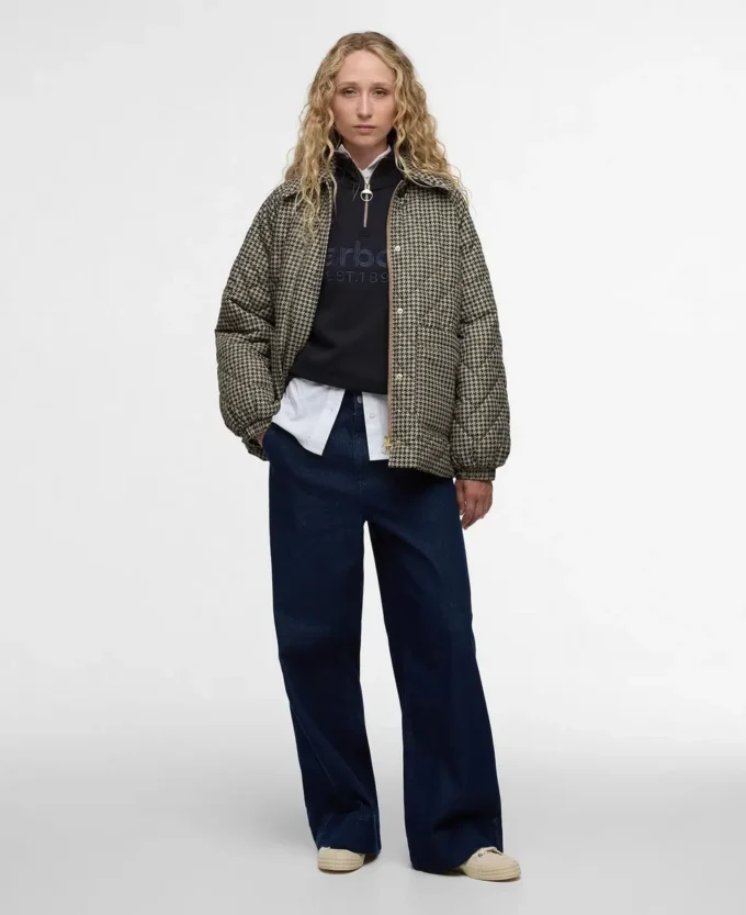 Laoise Check Quilted Jacket Laoise Check Quilted Jacket