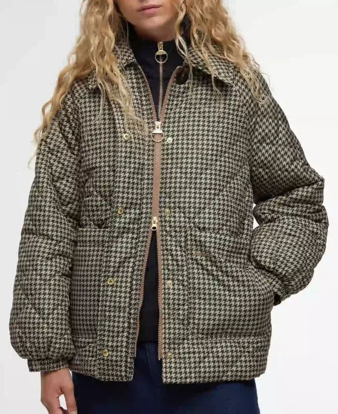 Laoise Check Quilted Jacket Laoise Check Quilted Jacket