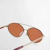 Ovala Aviator-solglasögon Ovala Aviator-solglasögon