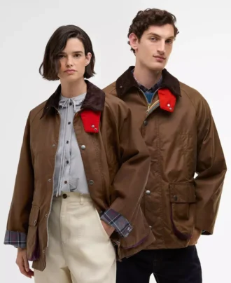 Paul Smith älskar Barbour Oversized Bedale Waxed Jacket