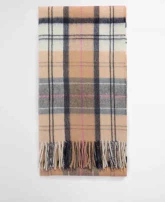 Serena Tartan lammullssjal